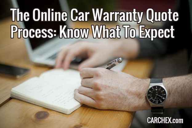 The Online Car Warranty Quote Process: Know What To Expect