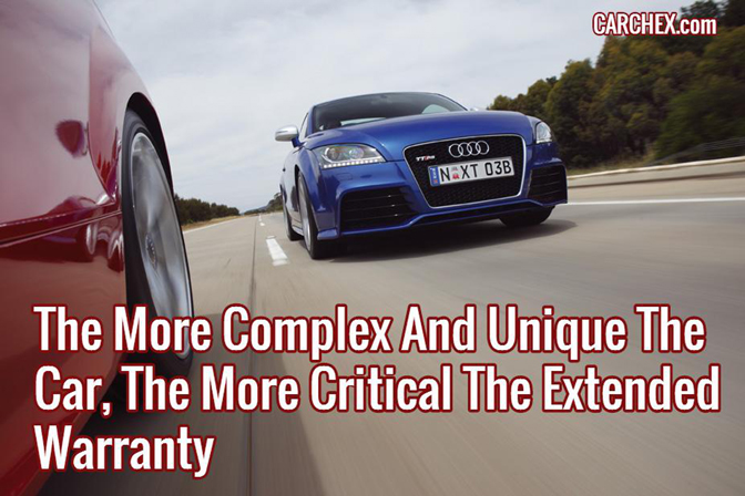 The More Complex And Unique The Car, The More Critical The Need For An Extended Warranty