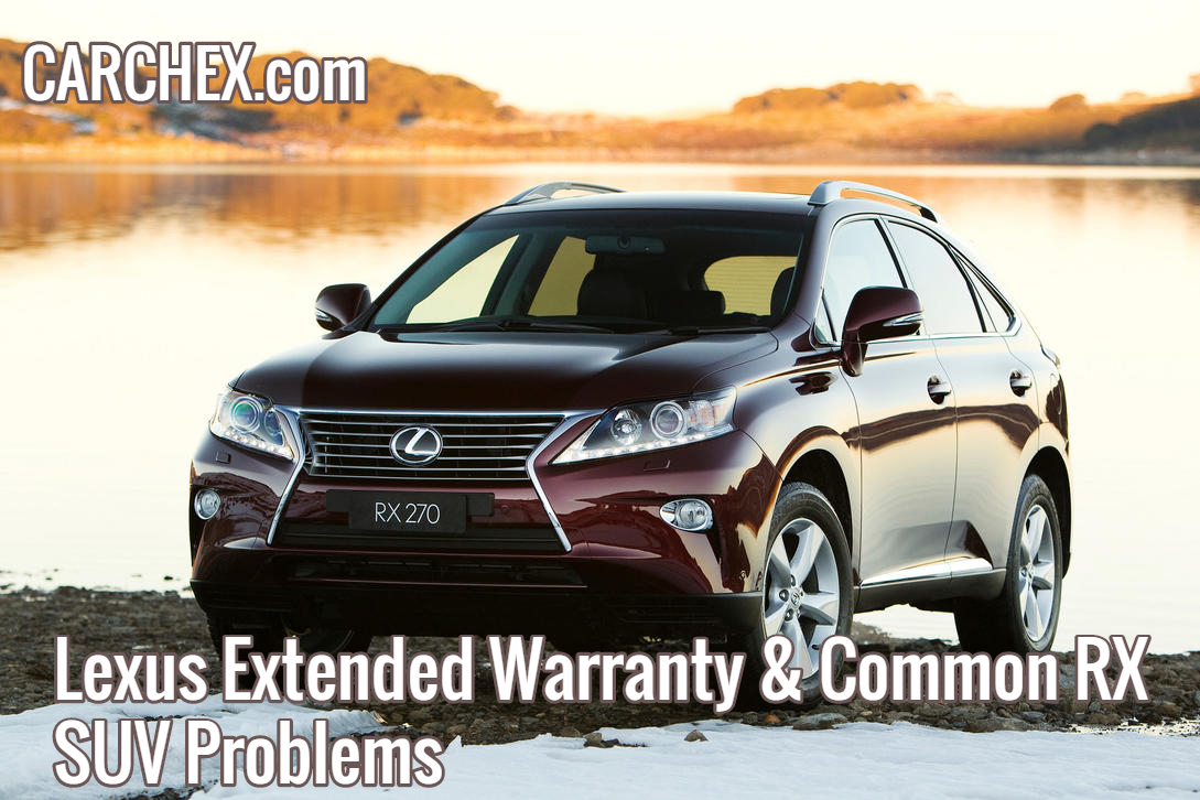 Lexus Extended Warranty Common RX SUV Problems