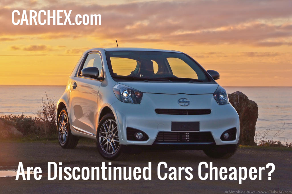 Are Discontinued Cars Cheaper