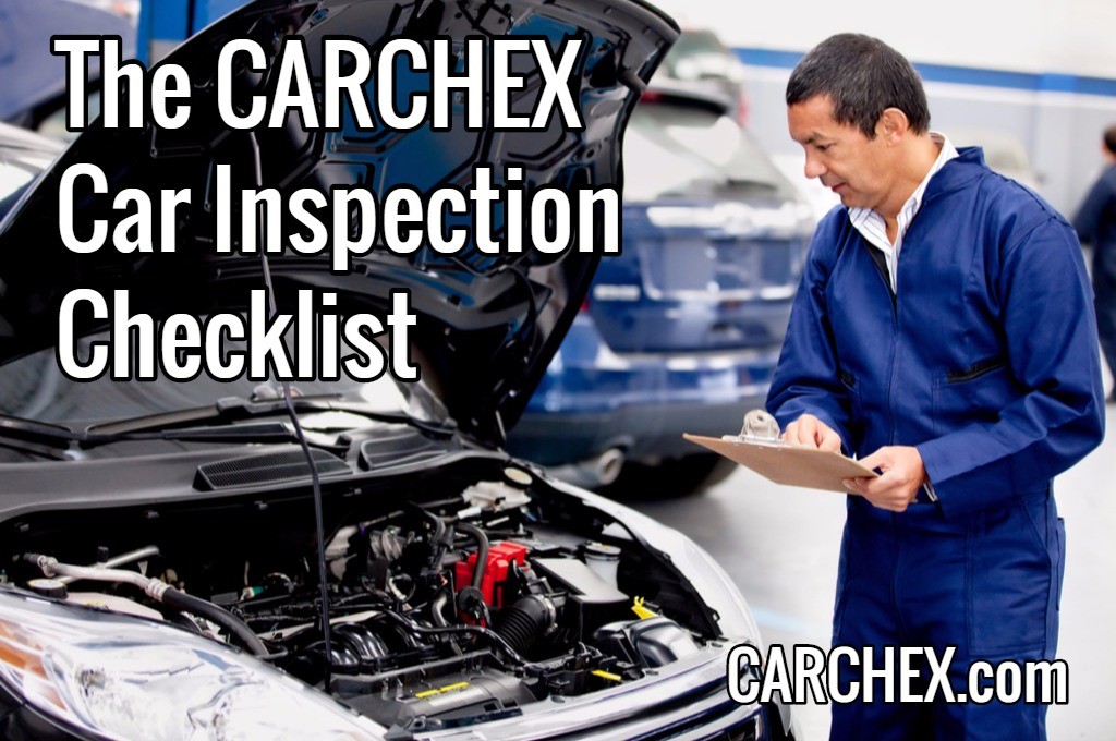 The CARCHEX Car Inspection Checklist